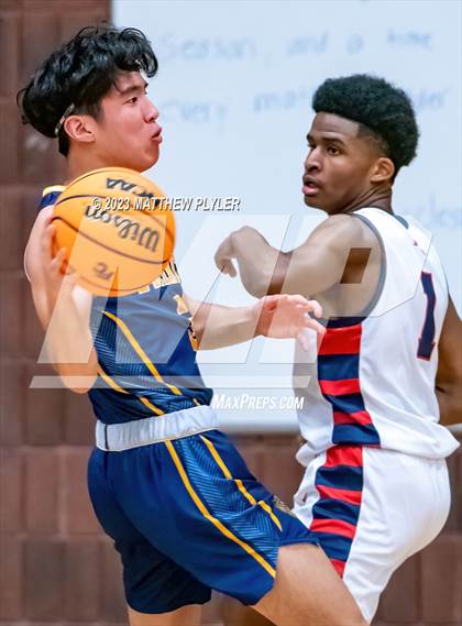 Thumbnail 2 in Trinity of Durham and Chapel Hill vs Freedom Christian Academy (NCISAA 2A Second Round) photogallery.