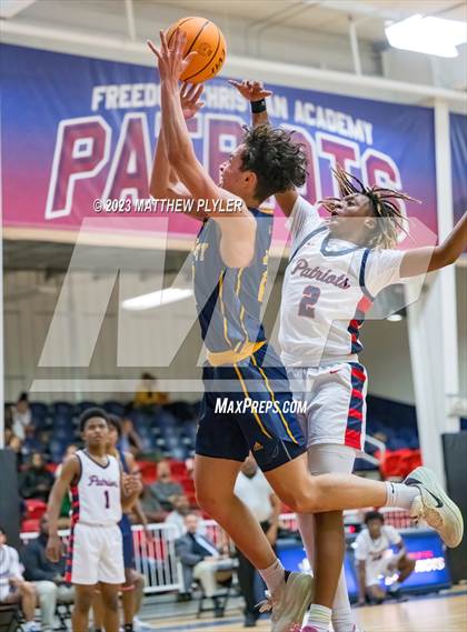Thumbnail 3 in Trinity of Durham and Chapel Hill vs Freedom Christian Academy (NCISAA 2A Second Round) photogallery.
