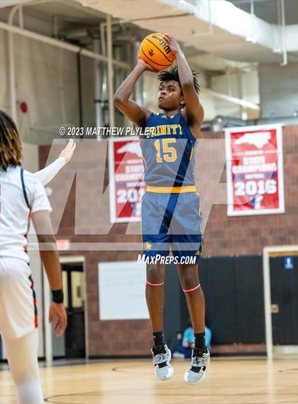 Thumbnail 1 in Trinity of Durham and Chapel Hill vs Freedom Christian Academy (NCISAA 2A Second Round) photogallery.