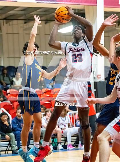 Thumbnail 1 in Trinity of Durham and Chapel Hill vs Freedom Christian Academy (NCISAA 2A Second Round) photogallery.