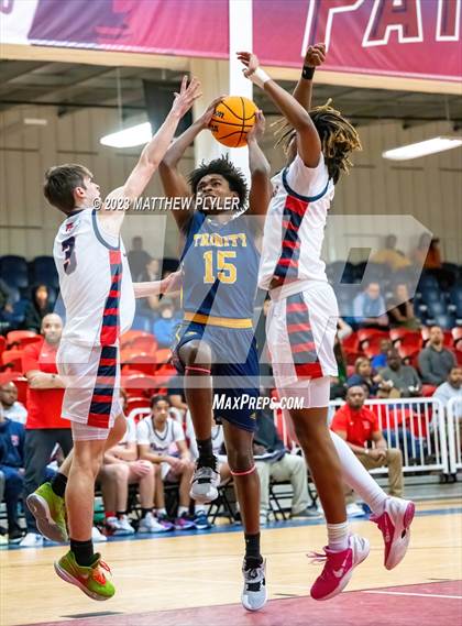Thumbnail 2 in Trinity of Durham and Chapel Hill vs Freedom Christian Academy (NCISAA 2A Second Round) photogallery.