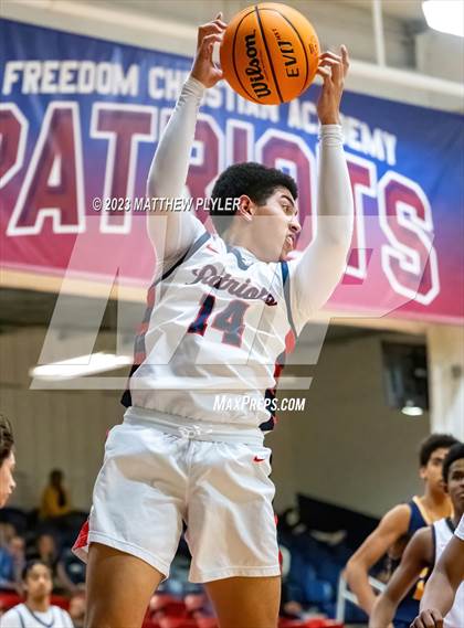 Thumbnail 1 in Trinity of Durham and Chapel Hill vs Freedom Christian Academy (NCISAA 2A Second Round) photogallery.