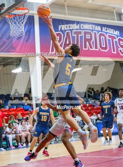 Thumbnail 3 in Trinity of Durham and Chapel Hill vs Freedom Christian Academy (NCISAA 2A Second Round) photogallery.