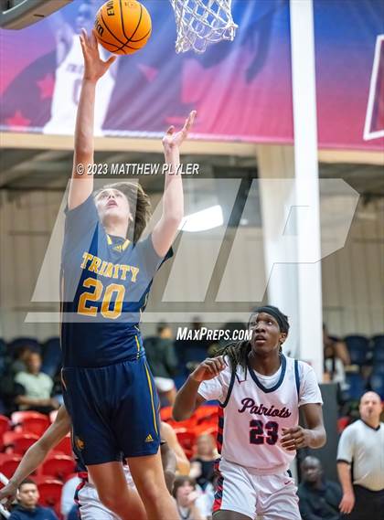 Thumbnail 2 in Trinity of Durham and Chapel Hill vs Freedom Christian Academy (NCISAA 2A Second Round) photogallery.