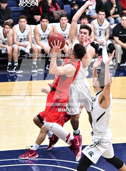 Thumbnail 3 in Harvard-Westlake vs. De La Salle (MaxPreps/DLS MLK Classic) photogallery.