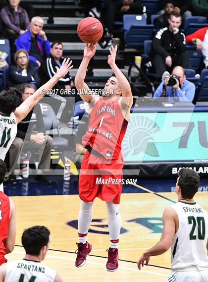 Thumbnail 2 in Harvard-Westlake vs. De La Salle (MaxPreps/DLS MLK Classic) photogallery.