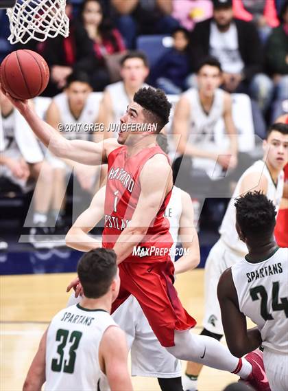 Thumbnail 3 in Harvard-Westlake vs. De La Salle (MaxPreps/DLS MLK Classic) photogallery.