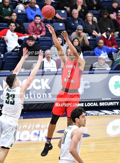 Thumbnail 1 in Harvard-Westlake vs. De La Salle (MaxPreps/DLS MLK Classic) photogallery.