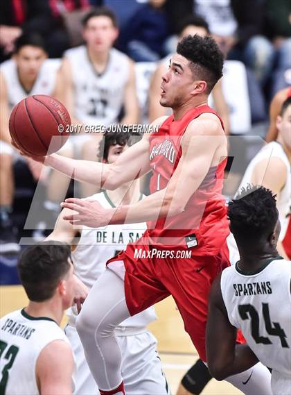 Thumbnail 2 in Harvard-Westlake vs. De La Salle (MaxPreps/DLS MLK Classic) photogallery.