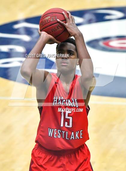 Thumbnail 2 in Harvard-Westlake vs. De La Salle (MaxPreps/DLS MLK Classic) photogallery.