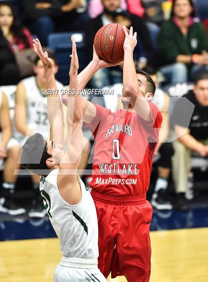 Thumbnail 2 in Harvard-Westlake vs. De La Salle (MaxPreps/DLS MLK Classic) photogallery.