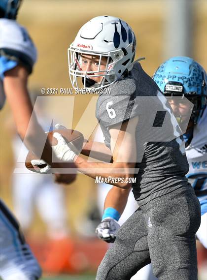 Thumbnail 2 in Palmer Ridge vs. Pueblo West (CHSAA 2nd Round Playoff) photogallery.