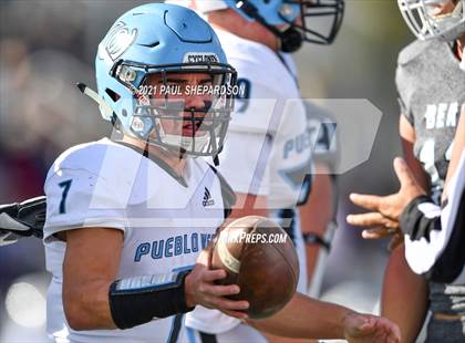 Thumbnail 2 in Palmer Ridge vs. Pueblo West (CHSAA 2nd Round Playoff) photogallery.