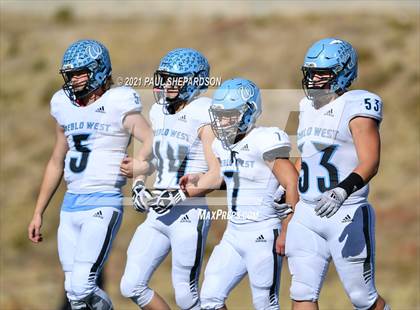 Thumbnail 3 in Palmer Ridge vs. Pueblo West (CHSAA 2nd Round Playoff) photogallery.