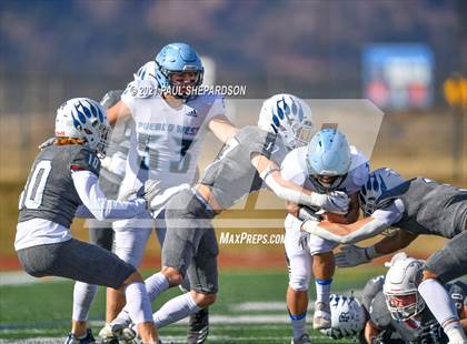 Thumbnail 1 in Palmer Ridge vs. Pueblo West (CHSAA 2nd Round Playoff) photogallery.