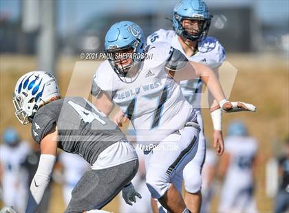 Thumbnail 2 in Palmer Ridge vs. Pueblo West (CHSAA 2nd Round Playoff) photogallery.