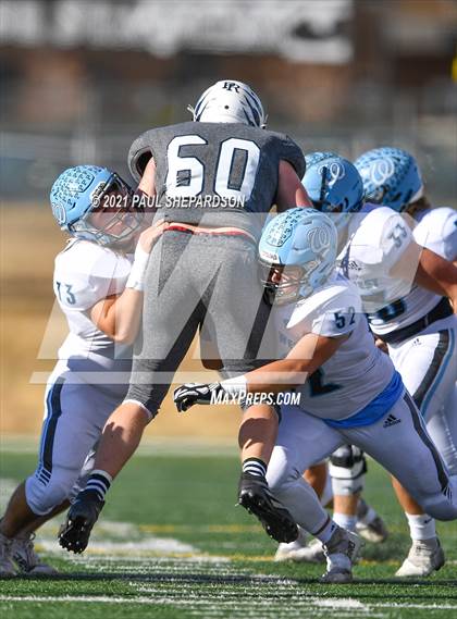 Thumbnail 1 in Palmer Ridge vs. Pueblo West (CHSAA 2nd Round Playoff) photogallery.