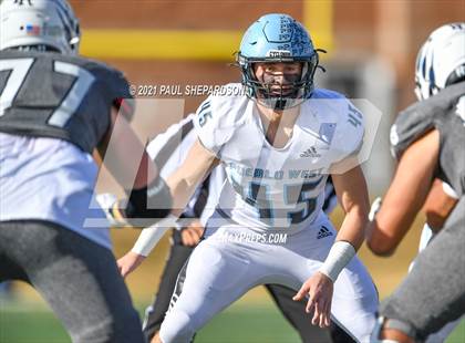 Thumbnail 3 in Palmer Ridge vs. Pueblo West (CHSAA 2nd Round Playoff) photogallery.