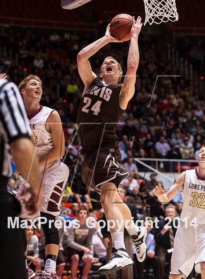 Thumbnail 3 in Lone Peak vs. Davis (UHSAA 5A Semifinal) photogallery.