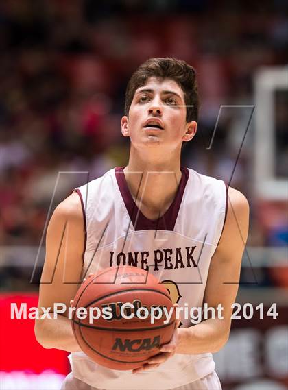 Thumbnail 3 in Lone Peak vs. Davis (UHSAA 5A Semifinal) photogallery.