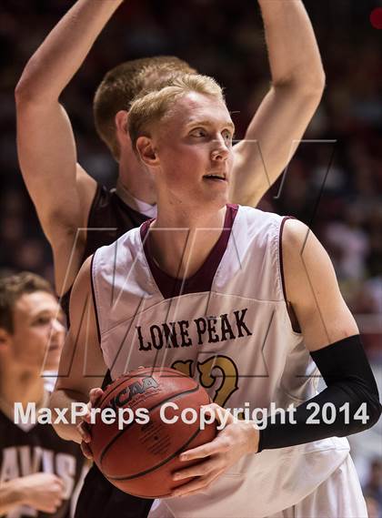 Thumbnail 3 in Lone Peak vs. Davis (UHSAA 5A Semifinal) photogallery.