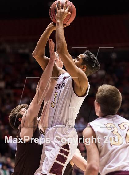 Thumbnail 2 in Lone Peak vs. Davis (UHSAA 5A Semifinal) photogallery.