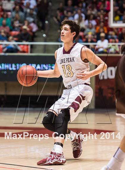 Thumbnail 3 in Lone Peak vs. Davis (UHSAA 5A Semifinal) photogallery.