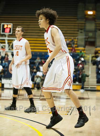 Thumbnail 3 in Jesuit vs. Newark Memorial (MaxPreps MLK Classic) photogallery.