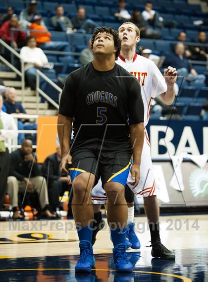 Thumbnail 2 in Jesuit vs. Newark Memorial (MaxPreps MLK Classic) photogallery.