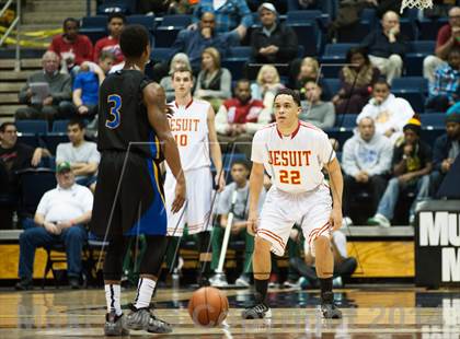 Thumbnail 3 in Jesuit vs. Newark Memorial (MaxPreps MLK Classic) photogallery.