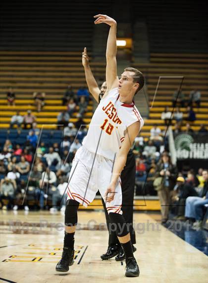 Thumbnail 3 in Jesuit vs. Newark Memorial (MaxPreps MLK Classic) photogallery.
