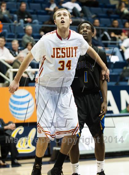 Thumbnail 3 in Jesuit vs. Newark Memorial (MaxPreps MLK Classic) photogallery.