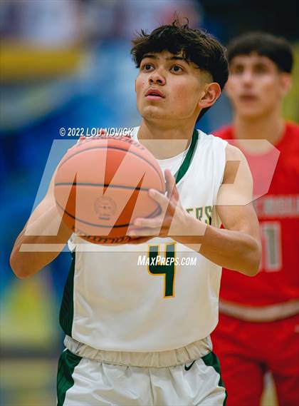 Thumbnail 2 in Valencia vs. Los Alamos (Capital City Tournament) photogallery.