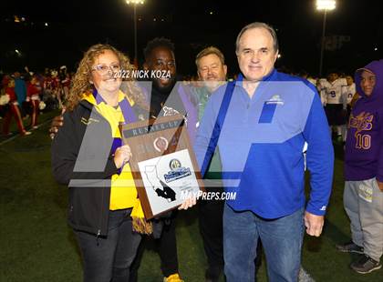 Thumbnail 1 in Lynwood vs. Whittier Christian (CIF SS D14 Final) photogallery.
