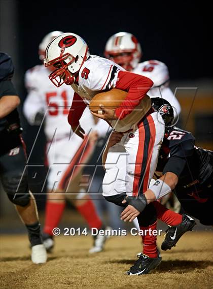 Thumbnail 1 in Gainesville @ Flowery Branch (2014 MaxPreps Rivalry Series) photogallery.