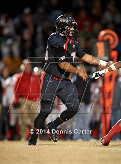 Thumbnail 1 in Gainesville @ Flowery Branch (2014 MaxPreps Rivalry Series) photogallery.