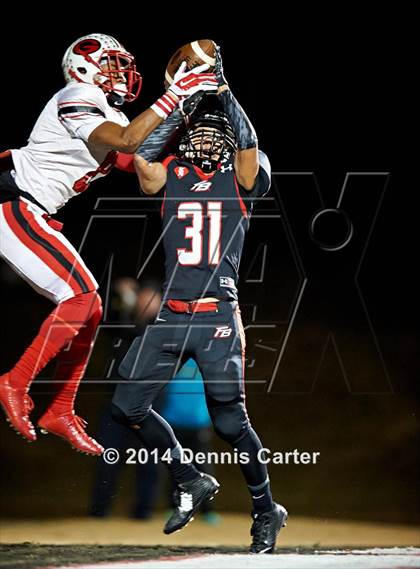 Thumbnail 2 in Gainesville @ Flowery Branch (2014 MaxPreps Rivalry Series) photogallery.