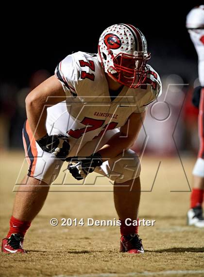 Thumbnail 3 in Gainesville @ Flowery Branch (2014 MaxPreps Rivalry Series) photogallery.