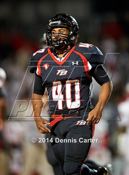 Thumbnail 3 in Gainesville @ Flowery Branch (2014 MaxPreps Rivalry Series) photogallery.