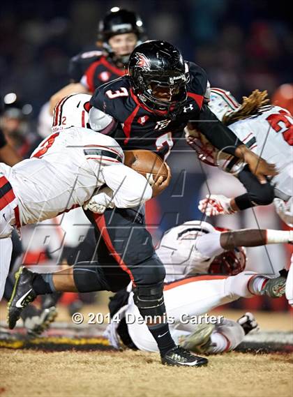 Thumbnail 3 in Gainesville @ Flowery Branch (2014 MaxPreps Rivalry Series) photogallery.