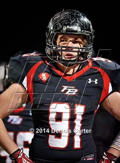 Thumbnail 2 in Gainesville @ Flowery Branch (2014 MaxPreps Rivalry Series) photogallery.