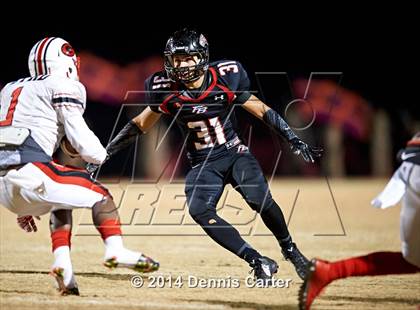 Thumbnail 3 in Gainesville @ Flowery Branch (2014 MaxPreps Rivalry Series) photogallery.