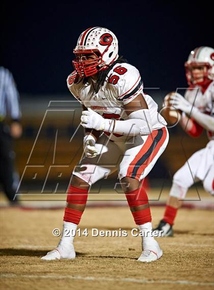 Thumbnail 2 in Gainesville @ Flowery Branch (2014 MaxPreps Rivalry Series) photogallery.