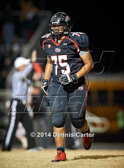 Thumbnail 3 in Gainesville @ Flowery Branch (2014 MaxPreps Rivalry Series) photogallery.