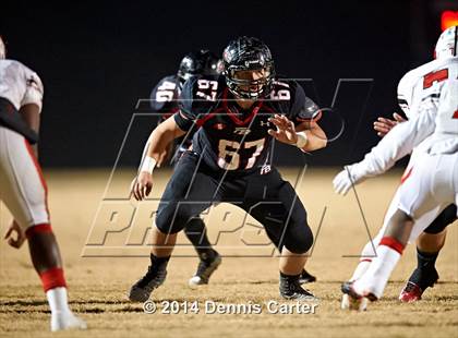 Thumbnail 3 in Gainesville @ Flowery Branch (2014 MaxPreps Rivalry Series) photogallery.