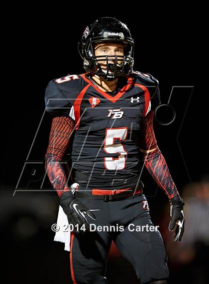 Thumbnail 3 in Gainesville @ Flowery Branch (2014 MaxPreps Rivalry Series) photogallery.
