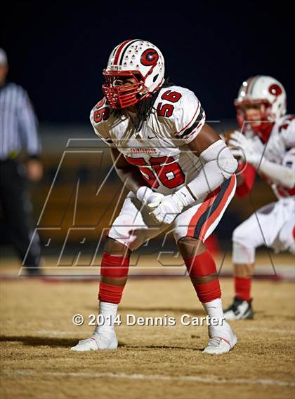 Thumbnail 1 in Gainesville @ Flowery Branch (2014 MaxPreps Rivalry Series) photogallery.