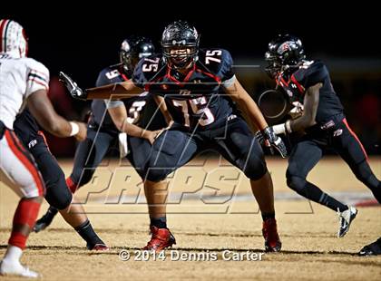 Thumbnail 3 in Gainesville @ Flowery Branch (2014 MaxPreps Rivalry Series) photogallery.