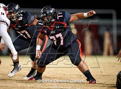 Thumbnail 1 in Gainesville @ Flowery Branch (2014 MaxPreps Rivalry Series) photogallery.