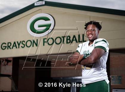 Thumbnail 1 in Grayson (2016 Preseason Top 25 Early Contenders Photo Shoot)  photogallery.